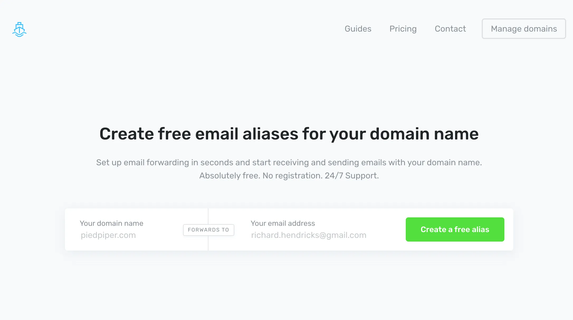 ImprovMX Free Email Forwarding
